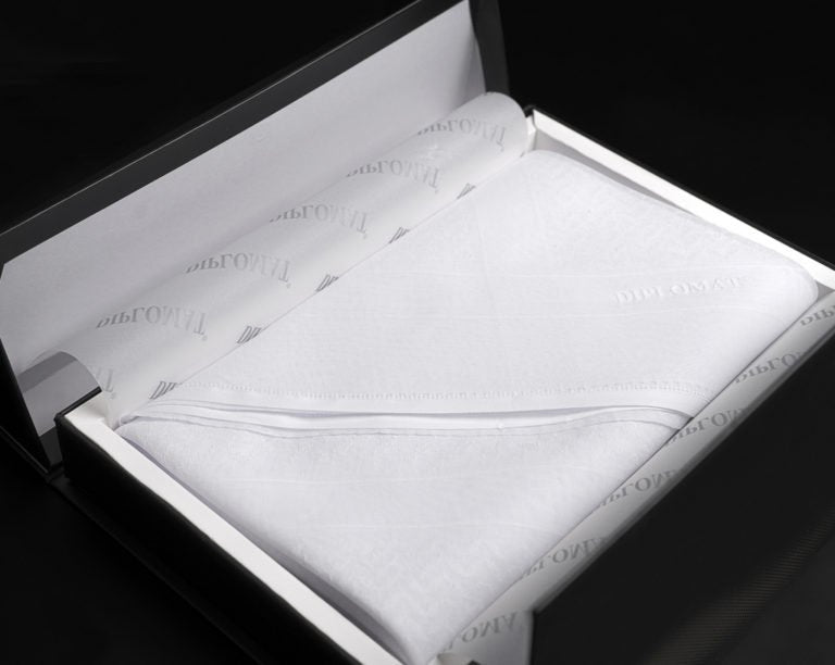 شماغ الدبلوماسي 4 أبيض