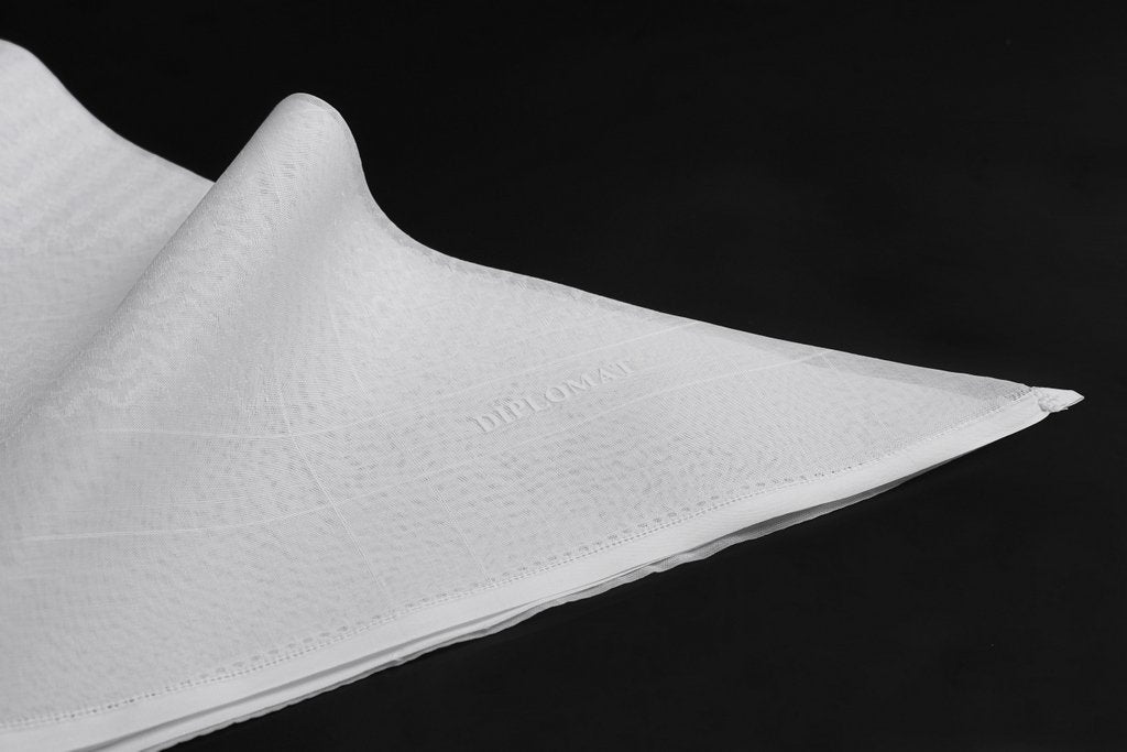 شماغ الدبلوماسي 4 أبيض